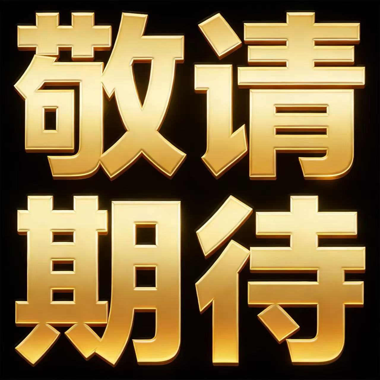 敬请期待